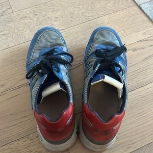 Premiata Mick Men Mick 4018 sneakers. Red and Blue